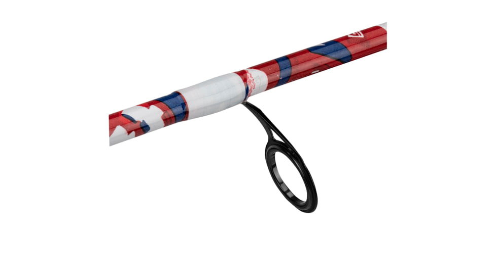 ProFISHiency Krazy Americana Spinning Combo, 7ft, 1pc, Medium, 6.2-1, 6+1, AMERS7MFC