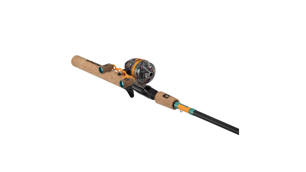 ProFISHiency Krazy Spincast Combo, 5ft8in, 2pc, Medium, 4.1-1, KRZY3SC58MC
