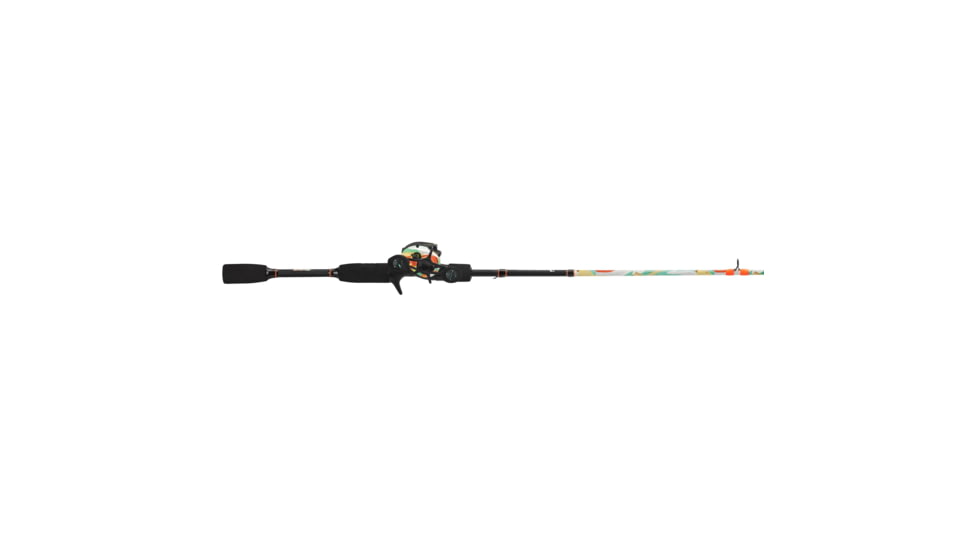 ProFISHiency Next Gen Krazy Baitcast Combo, 5ft6in, 1pc, Medium Heavy, 5.6-1, 9+1, Black, KRZYNGBLK56BC