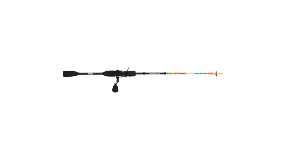 ProFISHiency Next Gen Krazy Spinning Combo, 5ft6in, 1pc, Medium, 5.2-1, 6+1, Black, KRZYNGBLK56SPIN