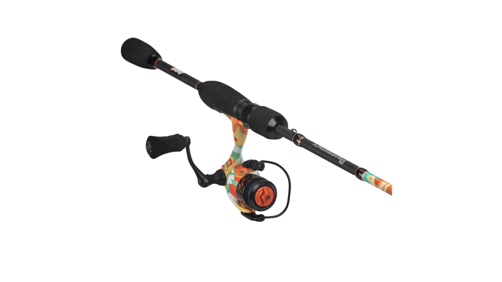 ProFISHiency Next Gen Krazy Spinning Combo, 5ft6in, 1pc, Medium, 5.2-1, 6+1, Black, KRZYNGBLK56SPIN