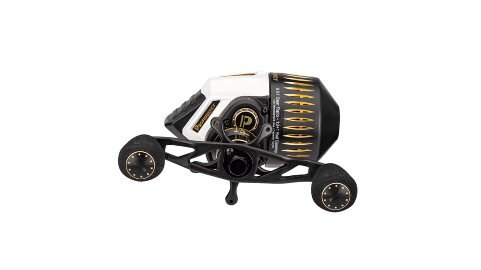 ProFISHiency Sniper Spincasting Reel, 6.5:1, 12+1, Right, White, SNIPERRW