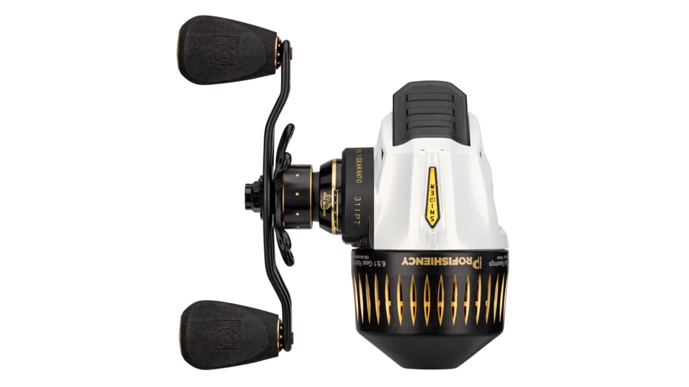 ProFISHiency Sniper Spincasting Reel, 6.5:1, 12+1, Right, White, SNIPERRW