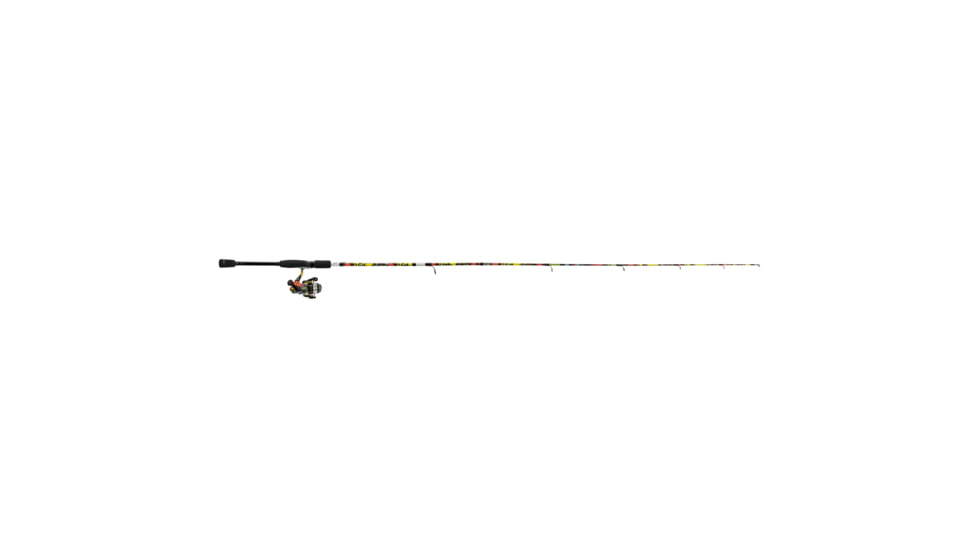 ProFISHiency Splat Spinning Combo with Lures, 2pc, Multicolor, PRO56SPINSPLAT