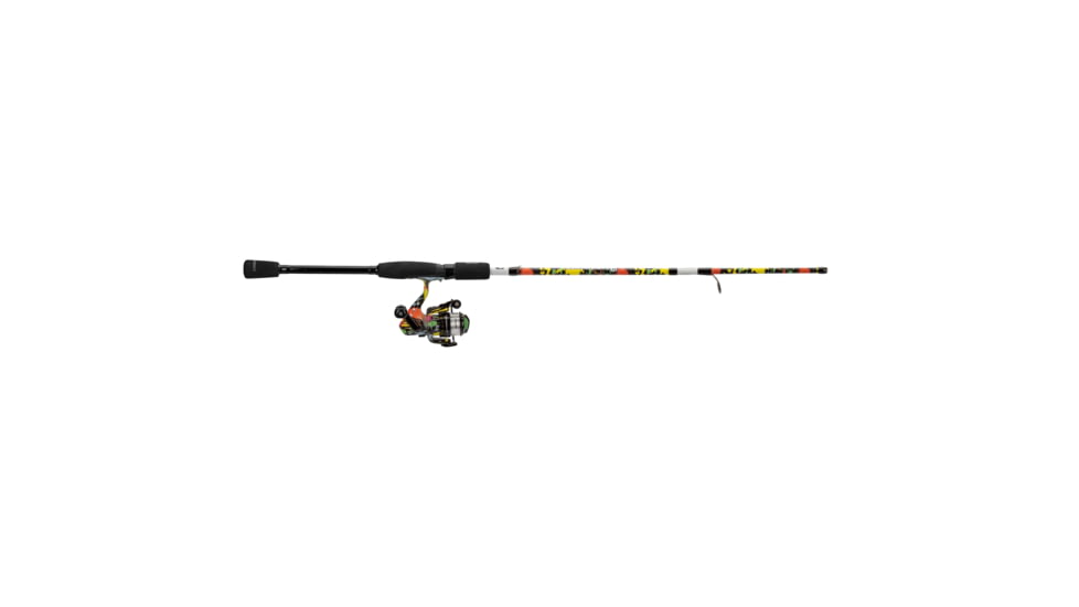 ProFISHiency Splat Spinning Combo with Lures, 2pc, Multicolor, PRO56SPINSPLAT