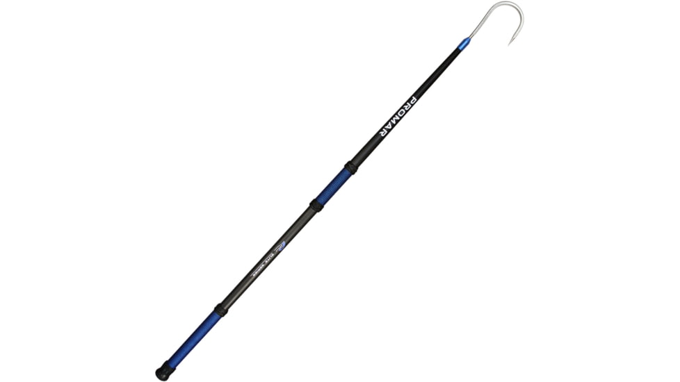 Promar Elite Series Carbon Fiber Gaff- 2FT, 3in Hook 316 Stainless Steel, Floating, GFE-523