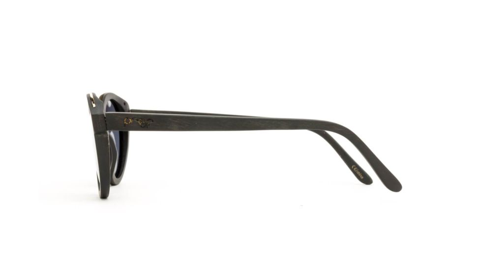 Proof Eyewear Grove Wood, Black Maple // Gold Mirror Lens, grvebgold