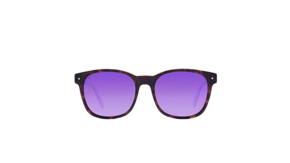 Proof Eyewear Scout Eco, Matte Tortoise // Purple Polarized Lens, scowhtpol