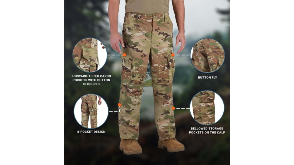 Propper 100% Cotton NFPA ACU Trouser - Mens, OCP, Extra Large, Regular Inseam, F528955389XL2