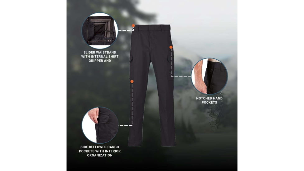 Propper Duty Cargo Ripstop Pants - Mens, Black, 32X30, F52925000132X30
