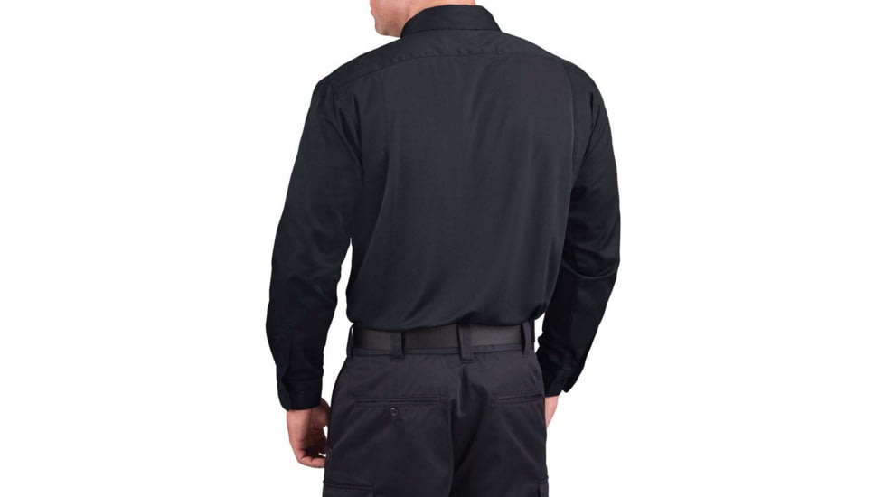 Propper Duty Uniform Armor Long Sleeve Shirt - Mens, Midnight Navy, Small, Regular, F538750414S2