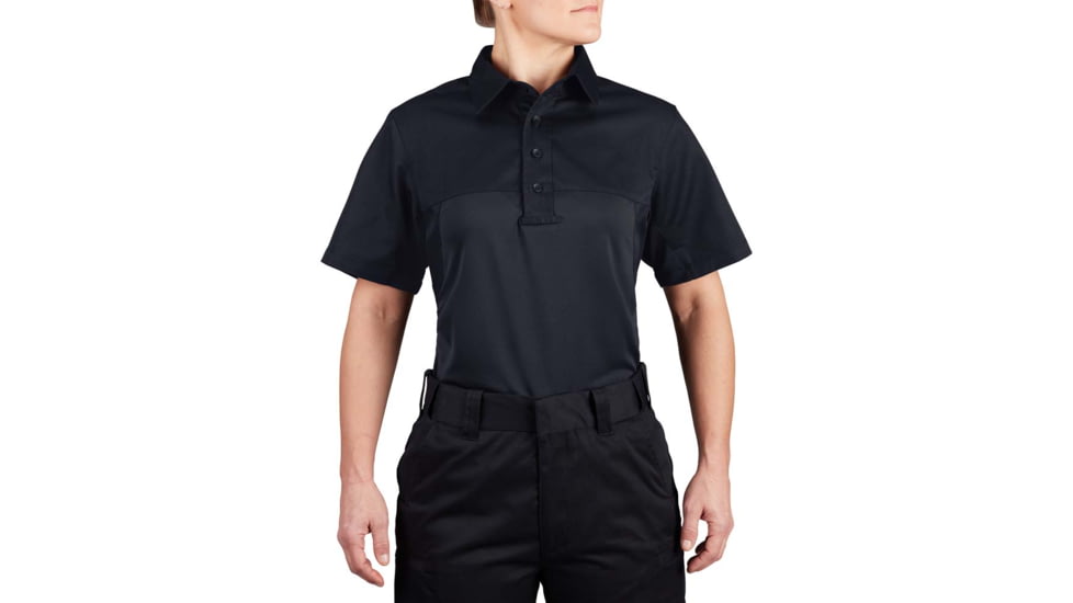 Propper Duty Uniform Armor Short Sleeve Shirt - Womens, LAPD Navy, XL, F581150450XL