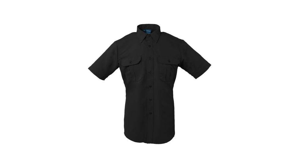 Propper EdgeTec Tactical Short Sleeve Shirt - Mens, Black, XL, F58375P001XL