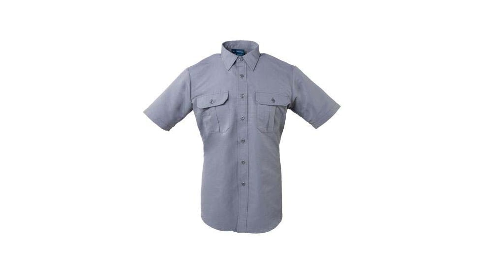 Propper EdgeTec Tactical Short Sleeve Shirt - Mens, Grey, S, F58375P020S