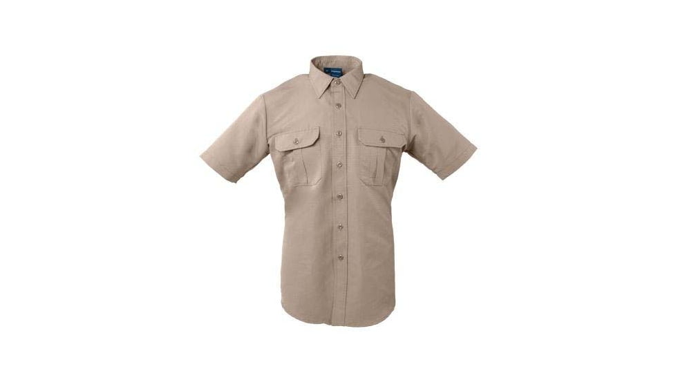 Propper EdgeTec Tactical Short Sleeve Shirt - Mens, Khaki, M, F58375P250M
