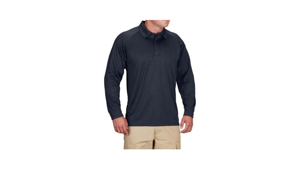Propper Snag Free Long Sleeve Polo - Mens, LAPD Navy, 8XL, F53620A4508XL