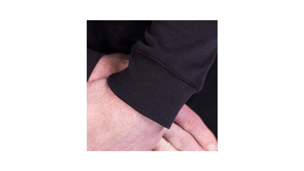 Propper Uniform Cotton Long Sleeve Polo - Mens, Midnight Navy, L, F58225N414L