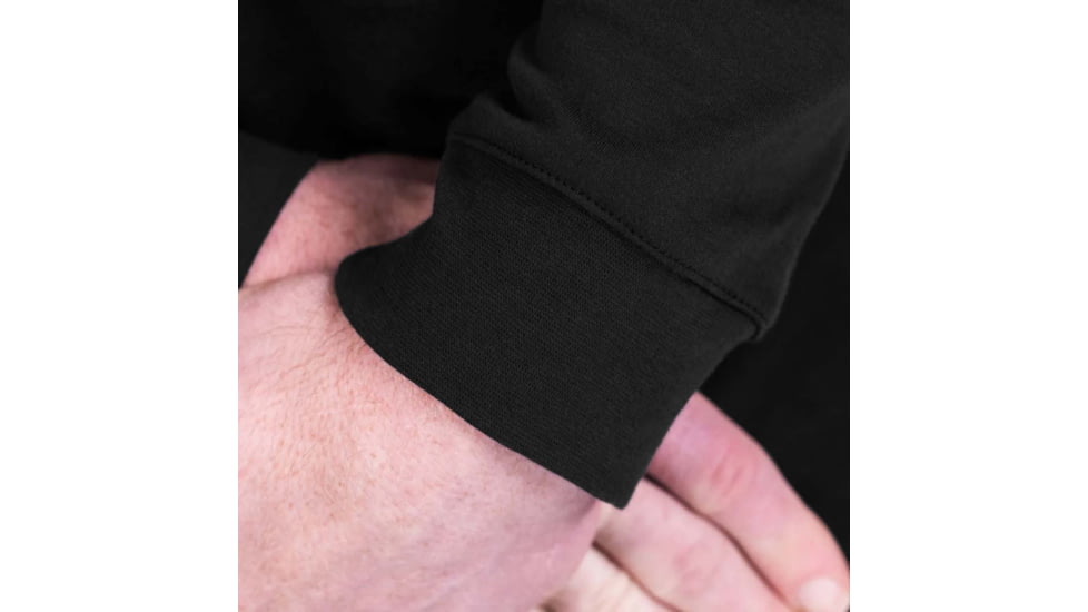 Propper Uniform Cotton Long Sleeve Polo - Womens, Black, XS, F58235N001XS