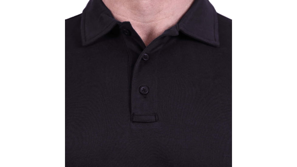 Propper Uniform Cotton Long Sleeve Polo - Womens, Midnight Navy, XL, F58235N414XL