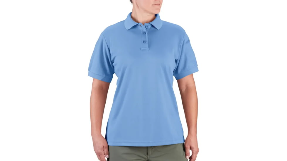 Propper Uniform Short Sleeve Polo - Womens, Light Blue, L, F53834C475L