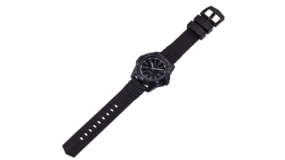 ProTek Carbon USMC Dive Watch, Carbon Case/Black Dial/Black Strap, One Size, PT1011