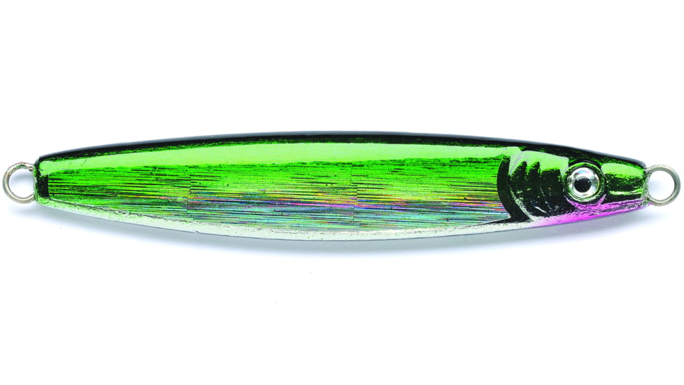 Pucci Chovy Jig 2 oz, Reflective Green Back, PUC2-26-D060-LTGSBB