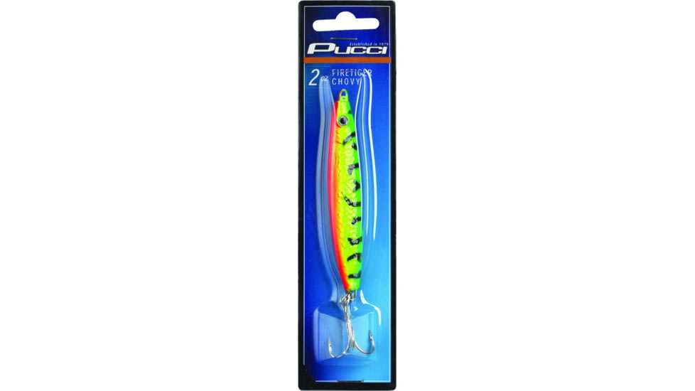 Pucci Chovy Jig 2oz Firetiger, PUC2-11-D060-FTGR