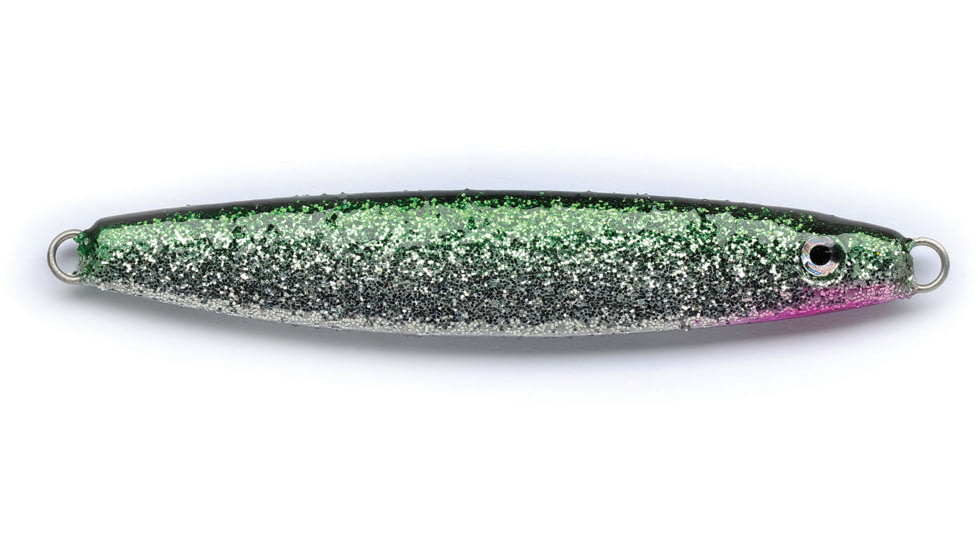 Pucci Chovy Jig, 3 oz Glitter Green Back, PUC3-24
