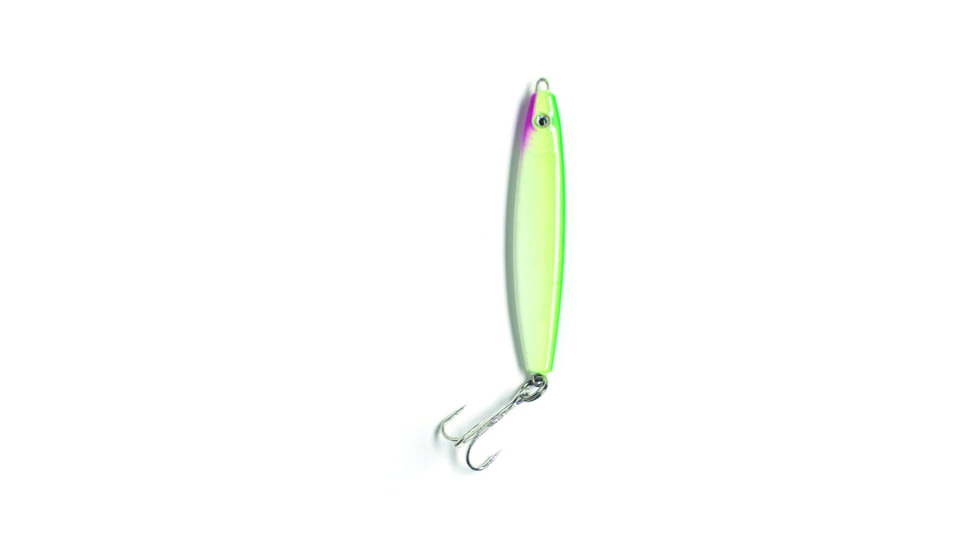 Pucci Chovy Jig 3 oz, Lime Green Glow, PUC3-21-D080-SGGB