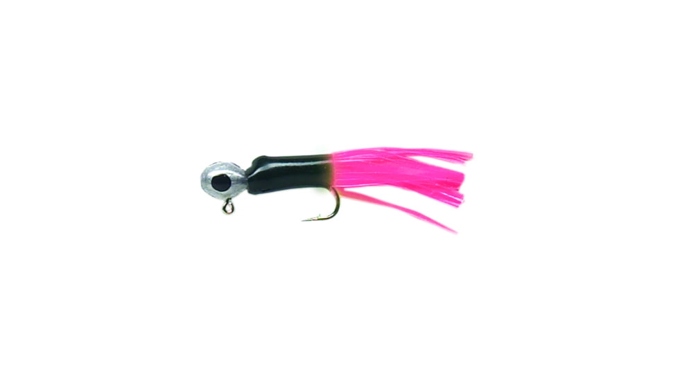 Pucci Mini Jig 1/16oz Black/Hot Pink 3pk, MJ116-150