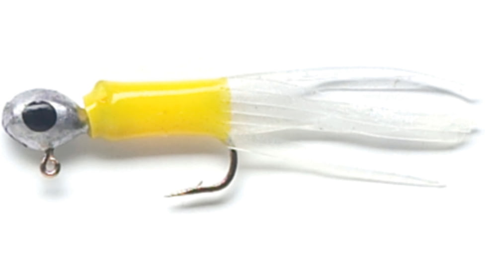 Pucci Mini Jig 1/16oz Yellow/White 3pk, MJ116-166