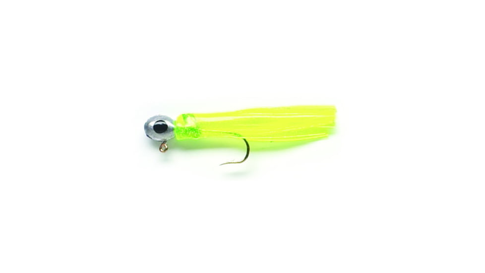 Pucci Mini Jig, 1/32 oz Chartreuse, 3/Pack, MJ132-013