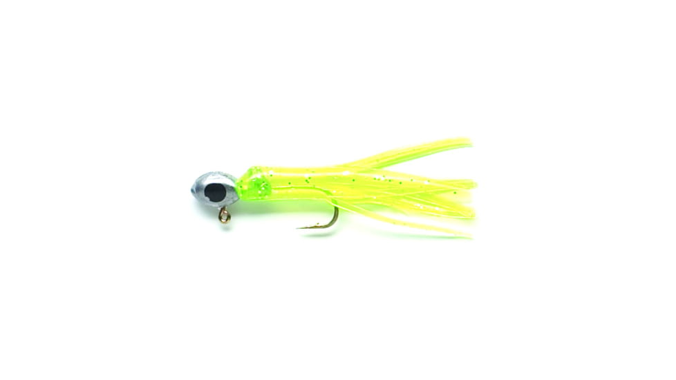 Pucci Mini Jig, 1/32 oz Chartreuse/Glitter, 3/Pack, MJ132-014