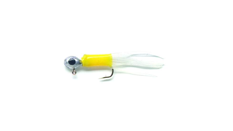 Pucci Mini Jig, 1/32 oz Yellow/White, 3/Pack, MJ132-166