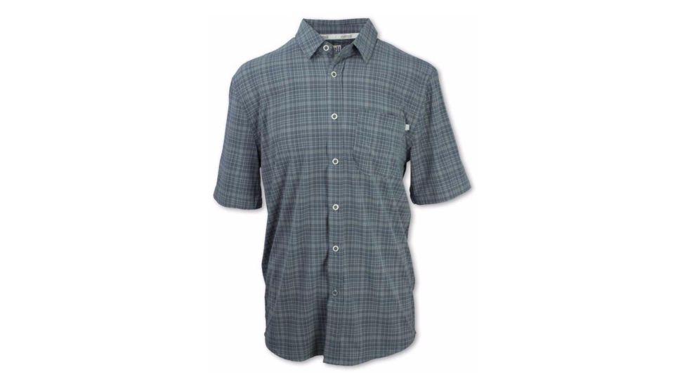 Purnell 4-Way Stretch Quick Dry Plaid - Mens, Dark Grey, 2XL, 10104613-012-XXL
