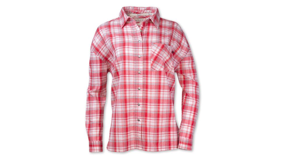 Purnell Boyfriend Shirt - Womens, Red, Medium, 10204605-600-M