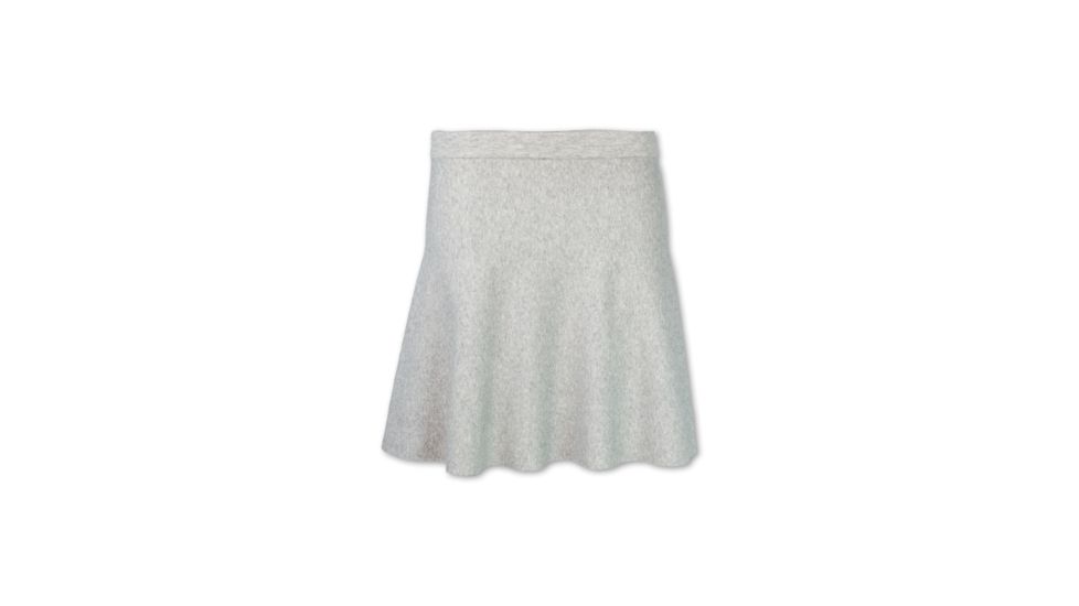 Purnell Rib Knit Circle Skirt - Womens, Light Grey, 6, 10213581-018-6