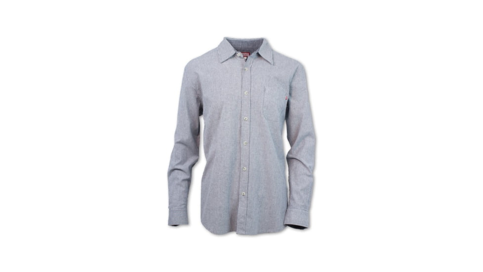 Purnell Vintage Stripe Button-Up Shirt - Mens, Black/White, Medium, 10104649-011-M