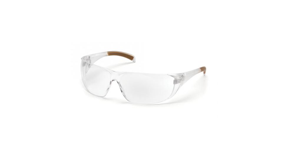 Pyramex Billings Safety Glasses, Clear Lens w/ Clear Temples CH110S