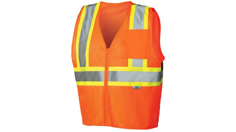 Pyramex Lumen-X Hi-Vis Vest, Hi-Vis Orange, X2 RVZ2220X2