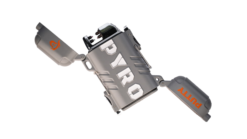 Pyro Putty Elite Dual Arch Rechargeable Lighter, Blaze Orange, PPARC2