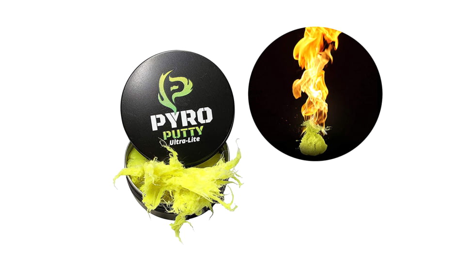 Pyro Putty Ultra-Lite Blend, 2oz, Yellow, Small, PP2OZUL