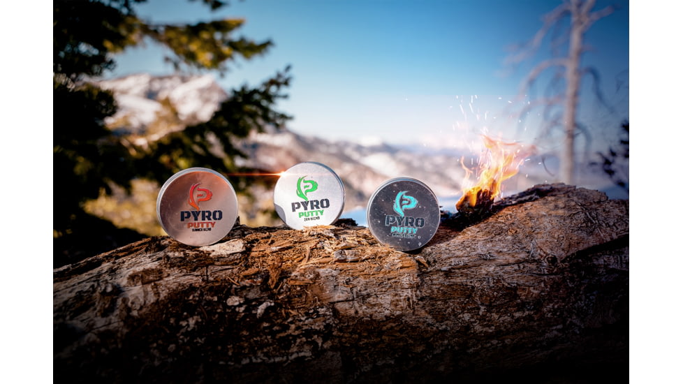 thumbnail image 2 of Phone Skope PYRO Putty Fire Starter - Winter Summer Eco Blend Survival Fire 2 Pack 2 of 9