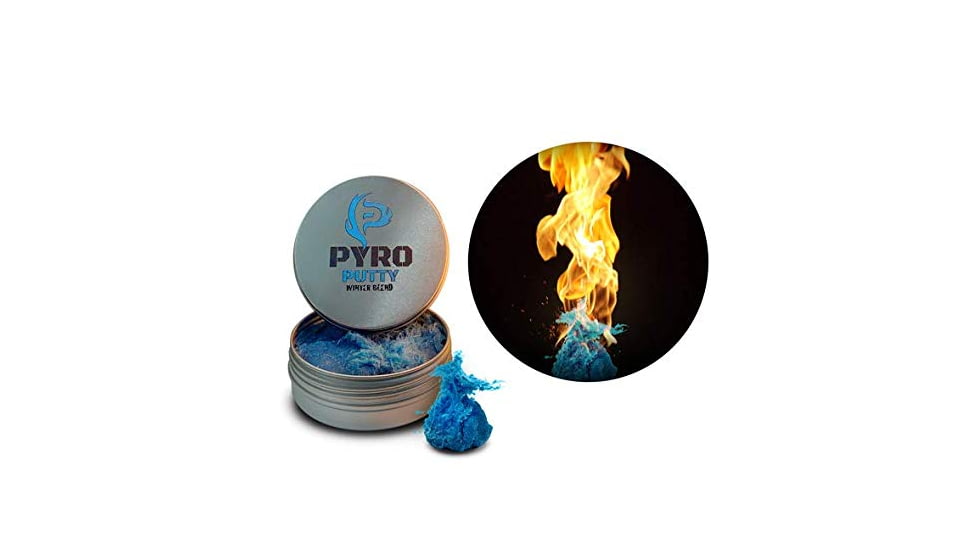 Pyro Putty Winter Blend, 2oz, Blue, Small, PP2OZW