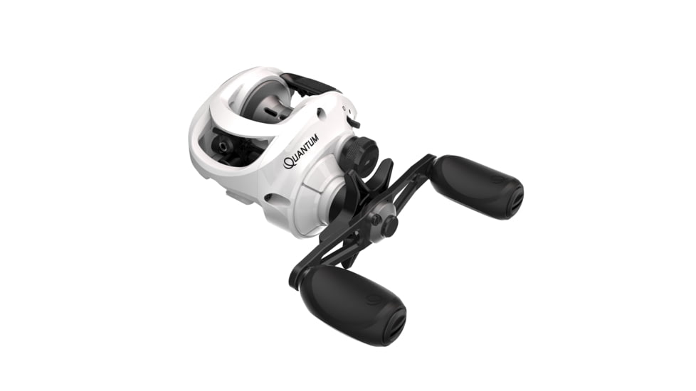 Quantum Accurist Inshore Baitcast Reel, 7.0-1, 8+1, Right Hand, White, ATS100HPT.BX2