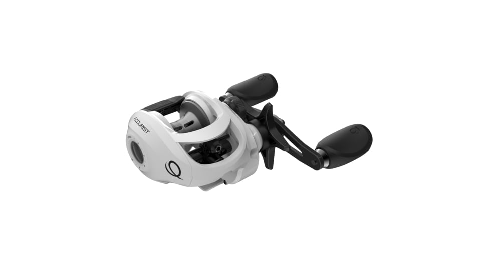 Quantum Accurist Inshore Baitcast Reel, 7.0-1, 8+1, Right Hand, White, ATS100HPT.BX2