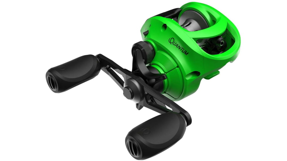 Quantum Accurist Medium-Heavy Baitcast Combo, 100 Size Reel, w/ 1 Piece 7ft IM7 Rod, Green, ATGR100H706FA.NS2