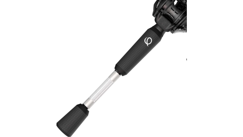 Quantum Accurist Medium-Heavy Baitcast Combo, 110 Size Reel, w/ 1 Piece 7ft IM7 Rod, Black, ATBK100H706FA.NS2