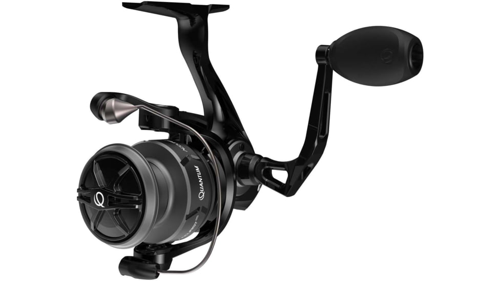 Quantum Accurist Medium-Heavy Spinning Combo, 30 Size Reel, 150/10 Cap, w/2 Piece Rod, Black, 7ft, ATBK307052FA.NS2