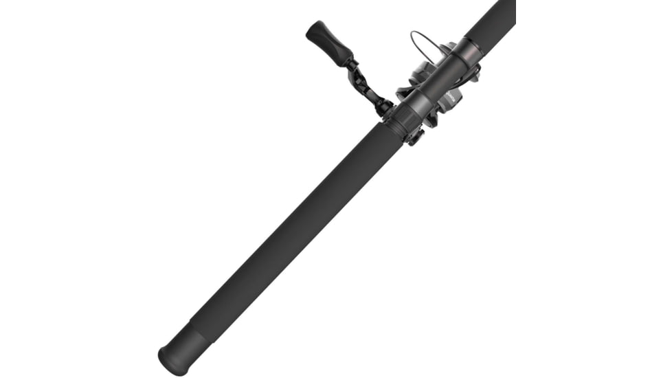 Quantum Accurist Medium-Heavy Spinning Combo, 30 Size Reel, 150/10 Cap, w/2 Piece Rod, Black, 7ft, ATBK307052FA.NS2